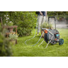 Тележка для шланга GARDENA HOSE TROLLEY CLEVERROLL L EASY SET с комплектом для полива 18522-20.000.00